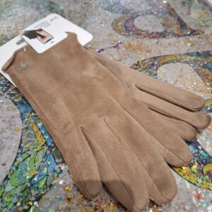 Gants beige