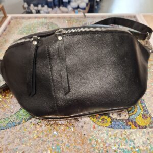 Sac banane cuir