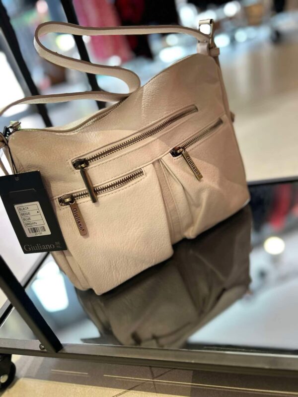 Sac avec poches beige Giuliano