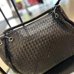 Sac Giuliano tressé noir