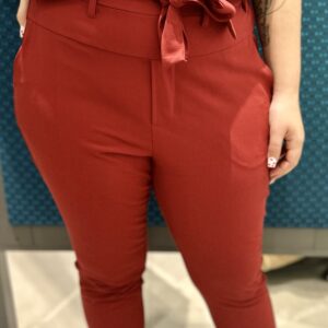 Pantalon rouge Kaffe Curve