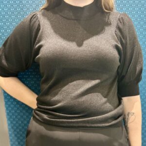 Pull courte manche Kaffe Curve